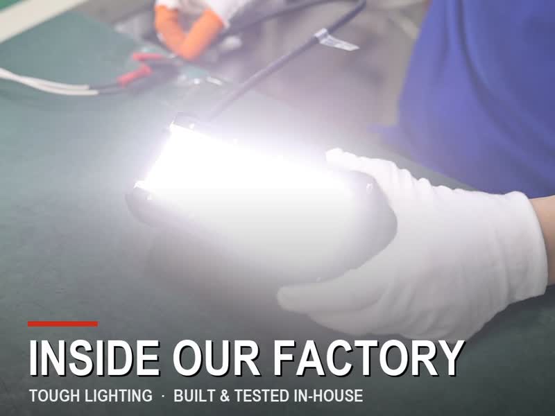 Inside the Tough Lighting factory — production and testing video