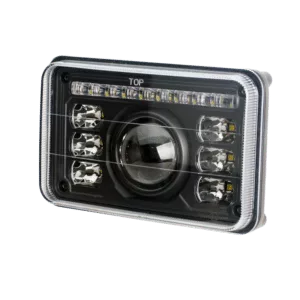 6x4 in LED Headlight with DRL
