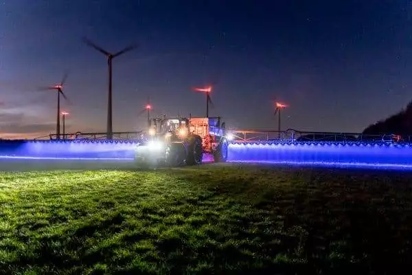 4inch 45W LED Blue Sprayer Boom Lights with Glass Lens - Image 8